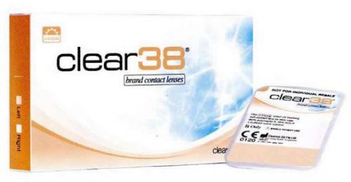 Квартальные контактные линзы Clear 38