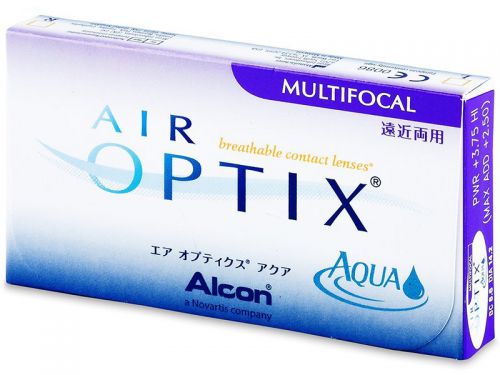 Мультифокальные линзы Air Optix Aqua Multi-Focal