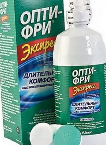 Раствор для контактных линз ОПТИ-ФРИ 120 Express