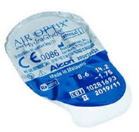 Линзы на 1 месяц AIR OPTIX plus HydraGlyde