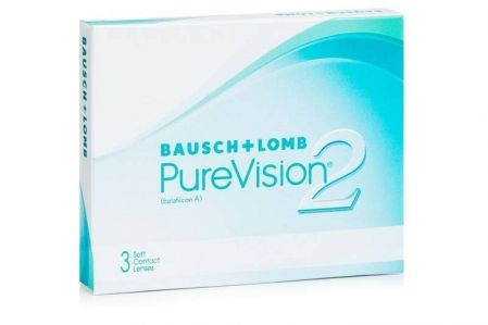 Линзы на 1 месяц PureVision 2 Bausch Lomb