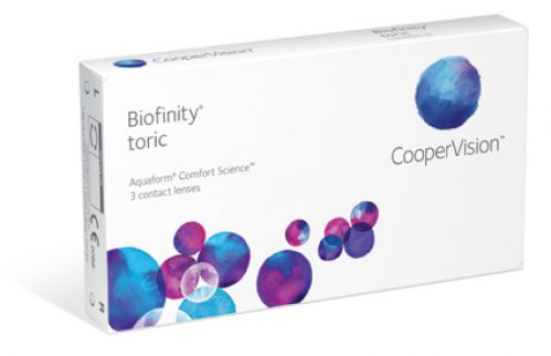 Торические контактные линзы Biofinity Toric