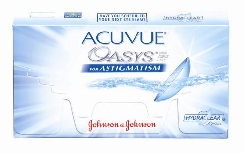 Торические контактные линзы Acuvue Oasys Toric